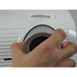 Разборка крышки Optoma HD20